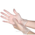 Clear Transparent Household Cleaning Vinyl Safety Gloves